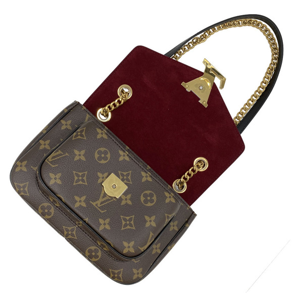 Louis Vuitton Passy Monogram Hand Bag Brown Gold - Picture 5 of 7